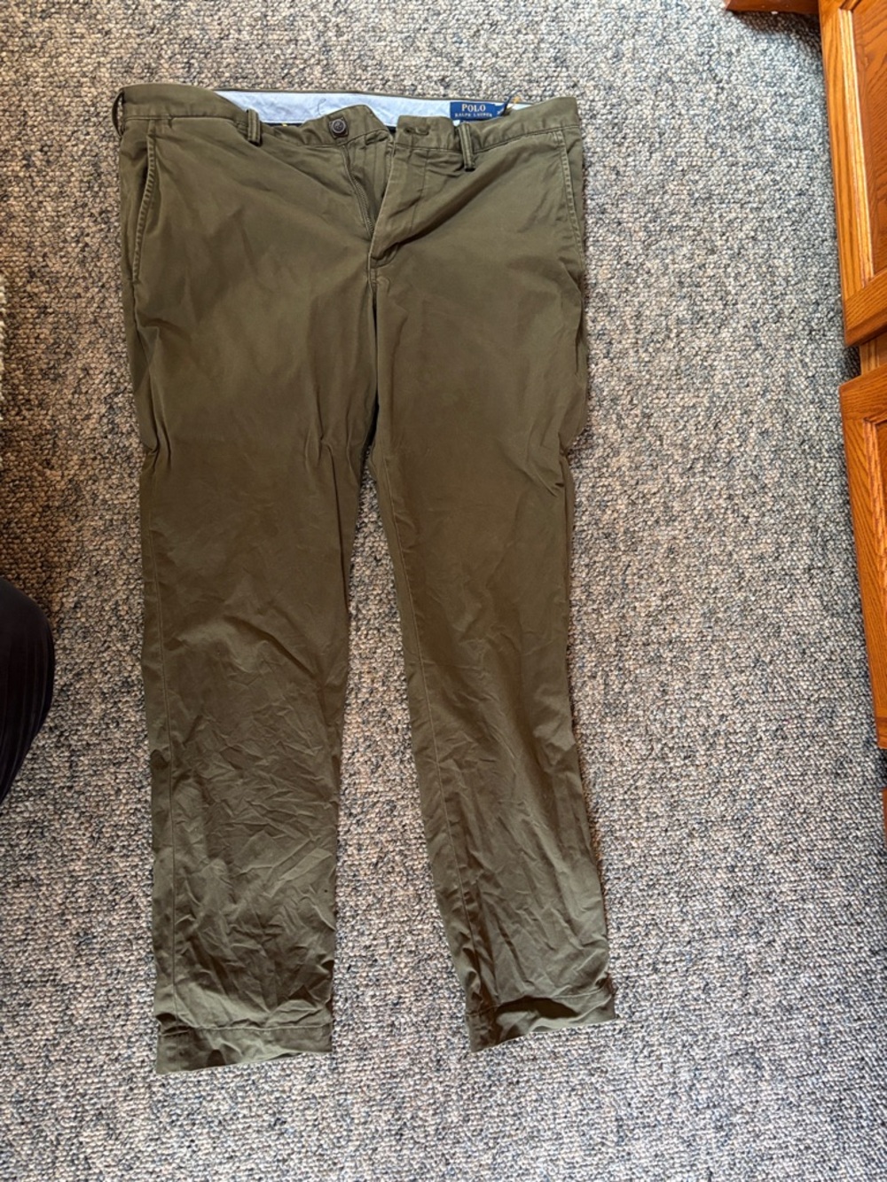 Polo by Ralph Lauren Olive Green Men's Chino Pants 36/32